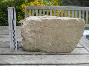 Ashlar from Hyde Abbey wall foundations H900-49-1